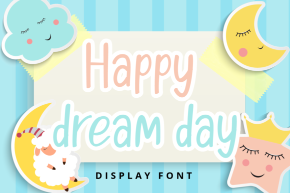 Happy Dream Day Font - Featured Image