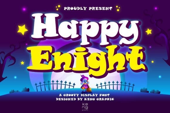 Happy Enight Font - Featured Image