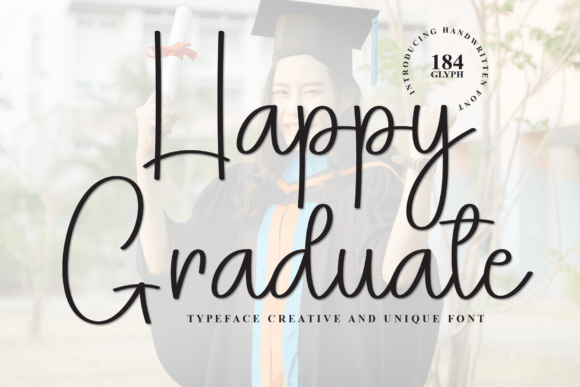 Happy Graduate Font - Featured Image
