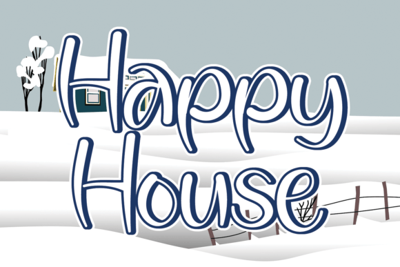 Happy House Font - Featured Image