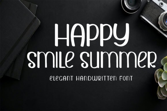 Happy Smile Summer Font - Featured Image