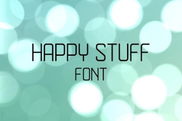 Happy Stuff Font - Featured Image