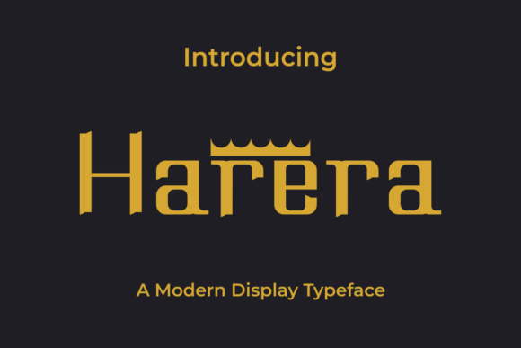 Harera Font - Featured Image