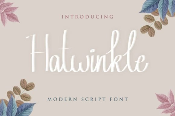 Hatwinkle Font - Featured Image