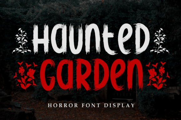 Haunted Garden Font - Featured Image