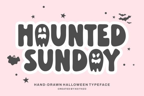 Haunted Sunday Font - Featured Image