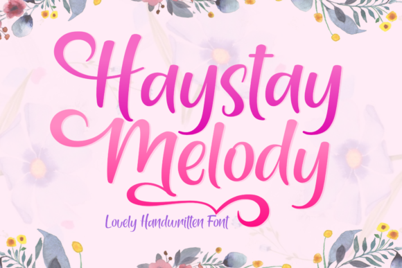 Haystay Melody Font - Featured Image