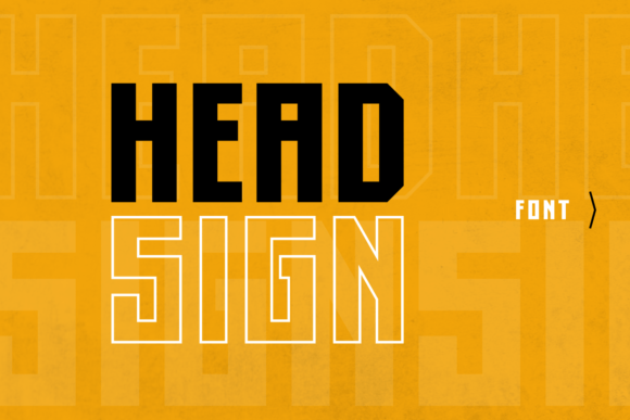 Head Sign Font - Featured Image