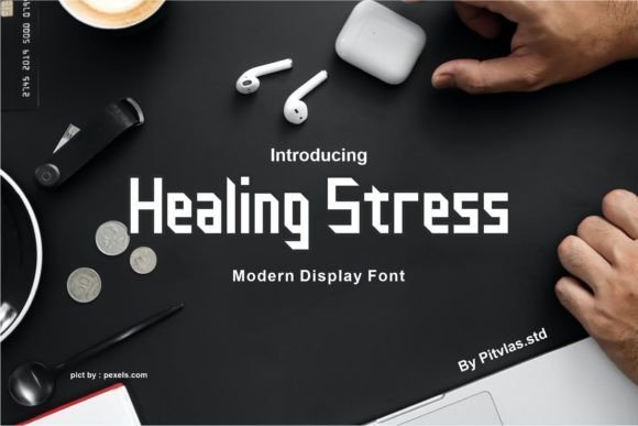 Healing Stress Font - Featured Image