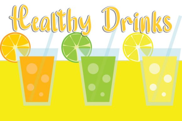Healthy Drinks Font - Featured Image
