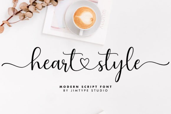 Heart Style Font - Featured Image