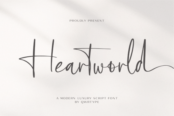 Heartworld Font - Featured Image