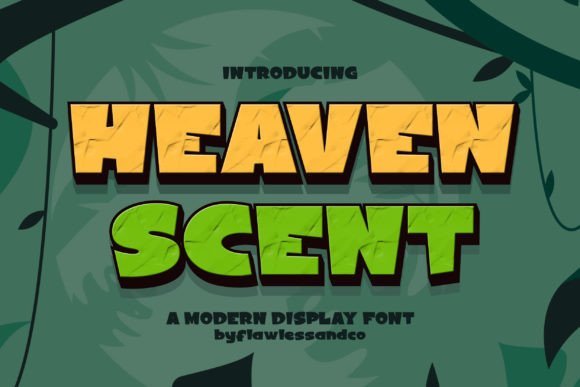 Heaven Scent Font - Featured Image