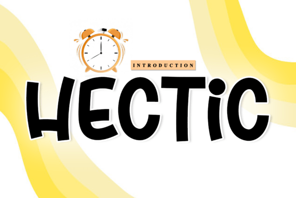 Hectic Font - Featured Image