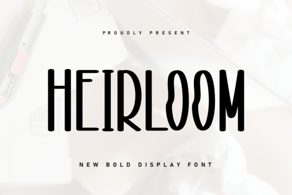 Heirloom Font - Featured Image