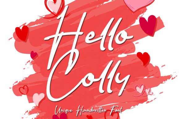 Hello Colly Font - Featured Image