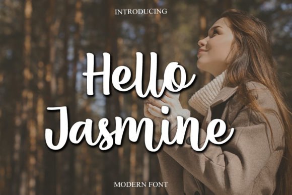 Hello Jasmine Font - Featured Image