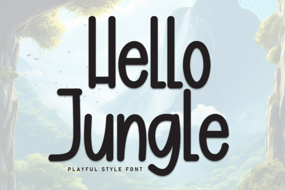 Hello Jungle Font - Featured Image