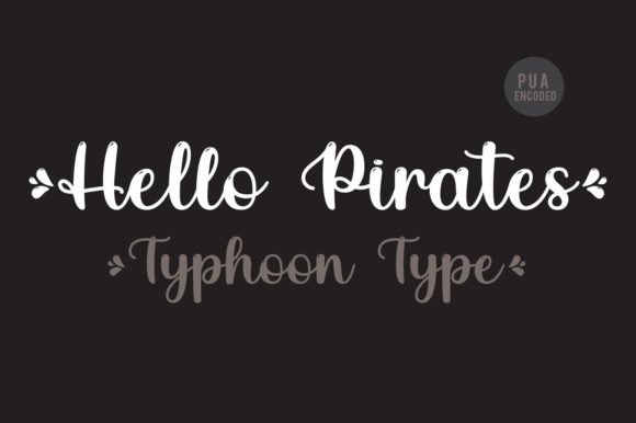 Hello Pirates Font - Featured Image