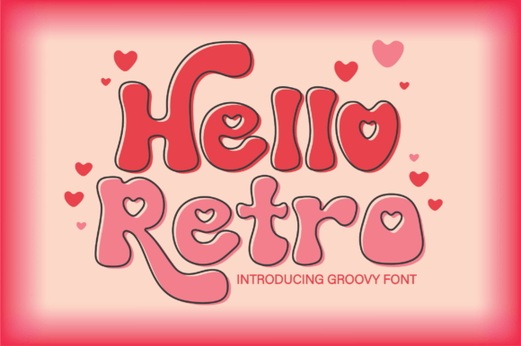 Hello Retro Font - Featured Image