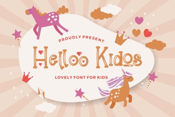 Helloo Kidos Font - Featured Image