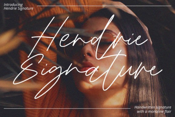 Hendrie Signature Font - Featured Image