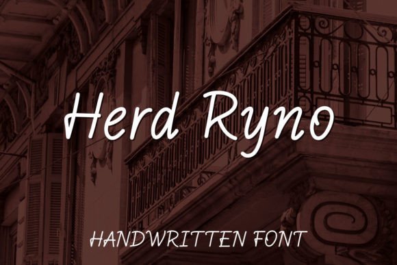 Herd Ryno Font - Featured Image