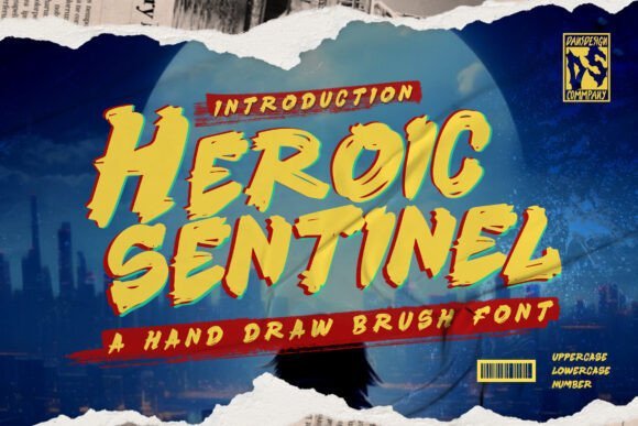 Heroic Sentinel Font - Featured Image