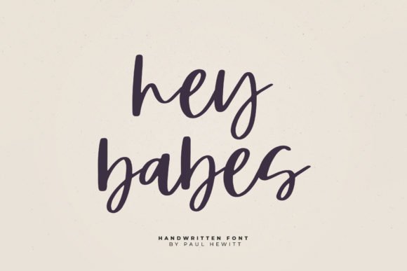 Hey Babes Font - Featured Image