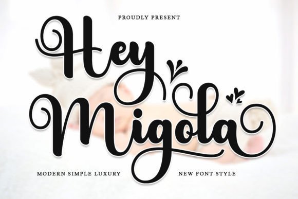 Hey Migola Font - Featured Image