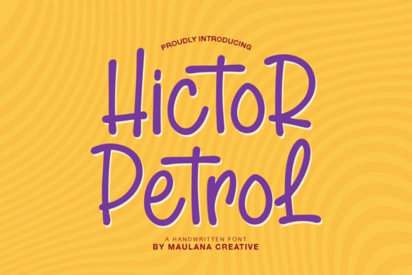 Hictor Petrol Font - Featured Image