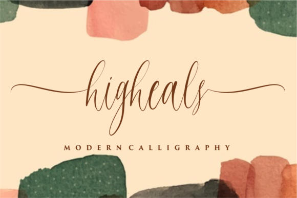 Higheals Font - Featured Image