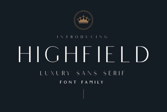 Highfield Font - Featured Image