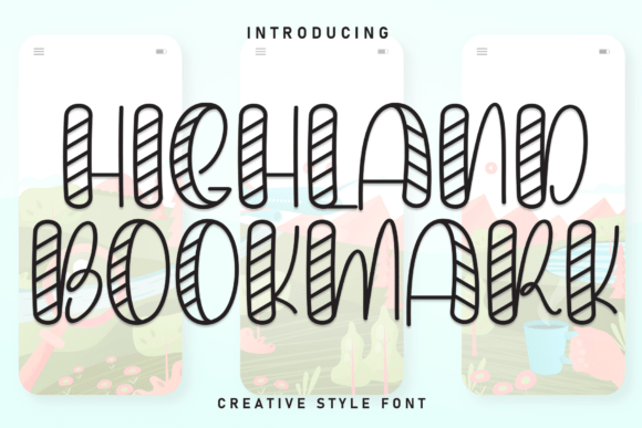 Highland Bookmark Font - Featured Image