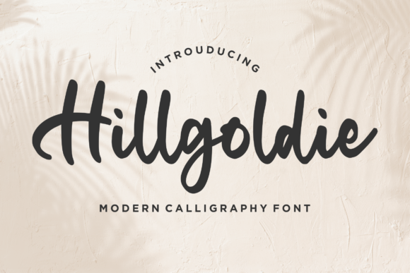 Hillgoldie Font - Featured Image