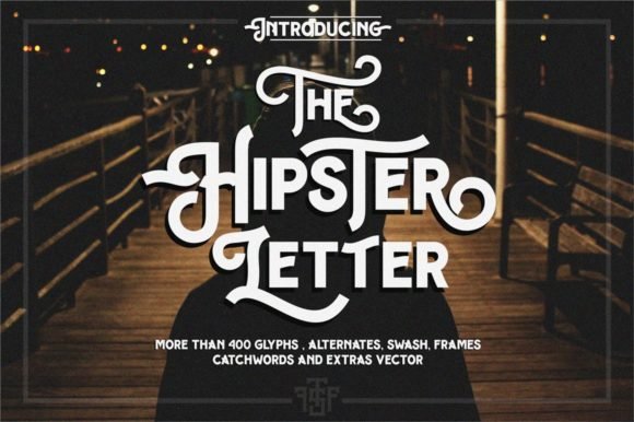 Hipster Letter Font - Featured Image
