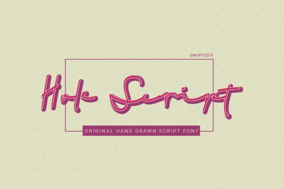 Hole Script Font - Featured Image