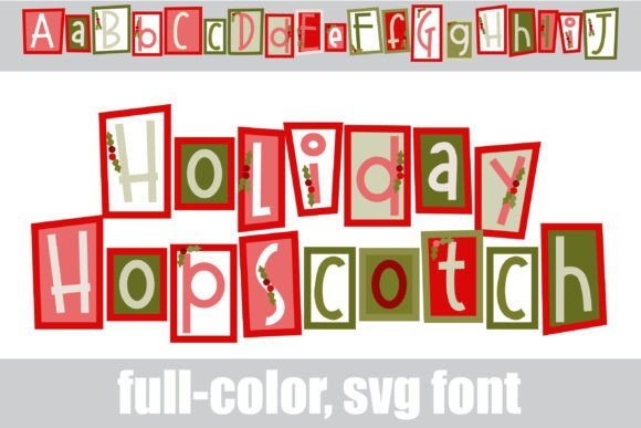 Holiday Hopscotch Font - Featured Image