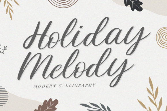 Holiday Melody Font - Featured Image