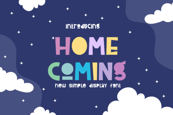 Home Coming Font - Featured Image
