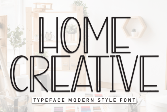 Home Creative Font - Featured Image