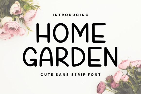 Home Garden Font - Featured Image