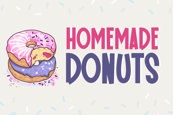 Homemade Donuts Font - Featured Image
