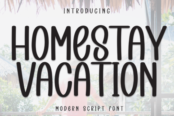 Homestay Vacation Font - Featured Image