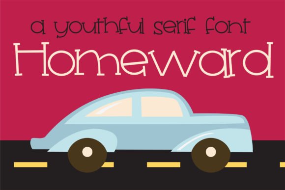 Homeward Font - Featured Image