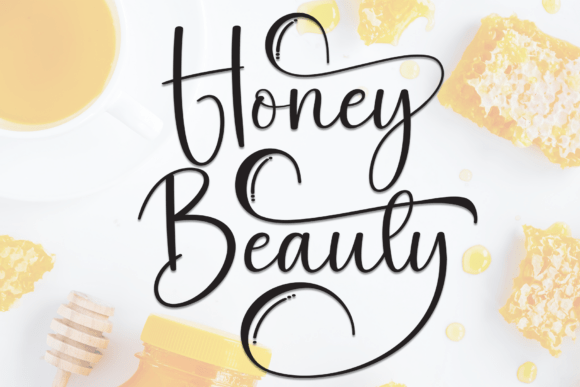 Honey Beauty Font - Featured Image