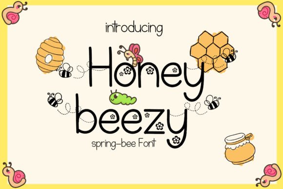 Honey Beezy Font - Featured Image