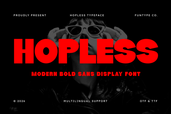 Hopless Font - Featured Image