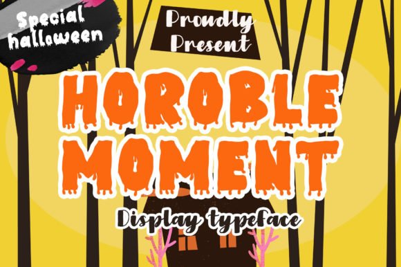 Horoble Moment Font - Featured Image