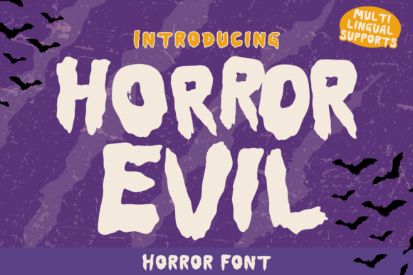 Horror Evil Font - Featured Image